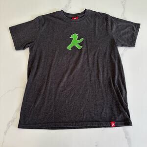 AMPLEMANN Berlin Germany Traffic Light Dark Gray Tshirt Mens Size Large